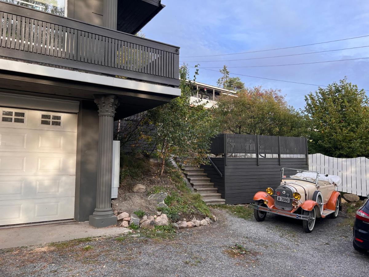 Vestre Haugen House Sentralt Oslo Gratis Privat Parkering Vila Exterior foto